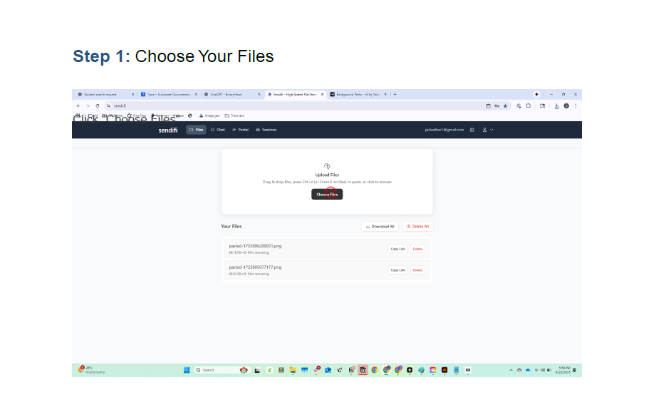 Record your SOP